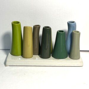 Chive Pooley Modern Ceramic Multi Bud Vase Set